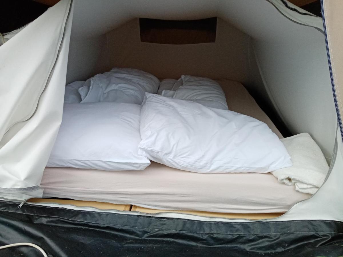 Basic 2P Tent Sotterum Hotell Kornwerd Exteriör bild